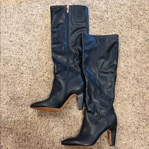 Franco Sarto Black Heeled Boots